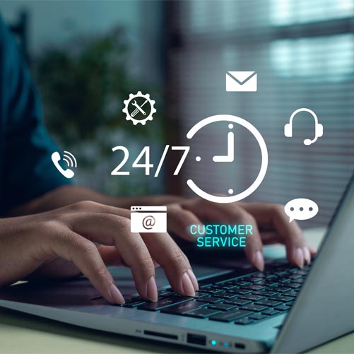 Contact Center as a Service Section Image