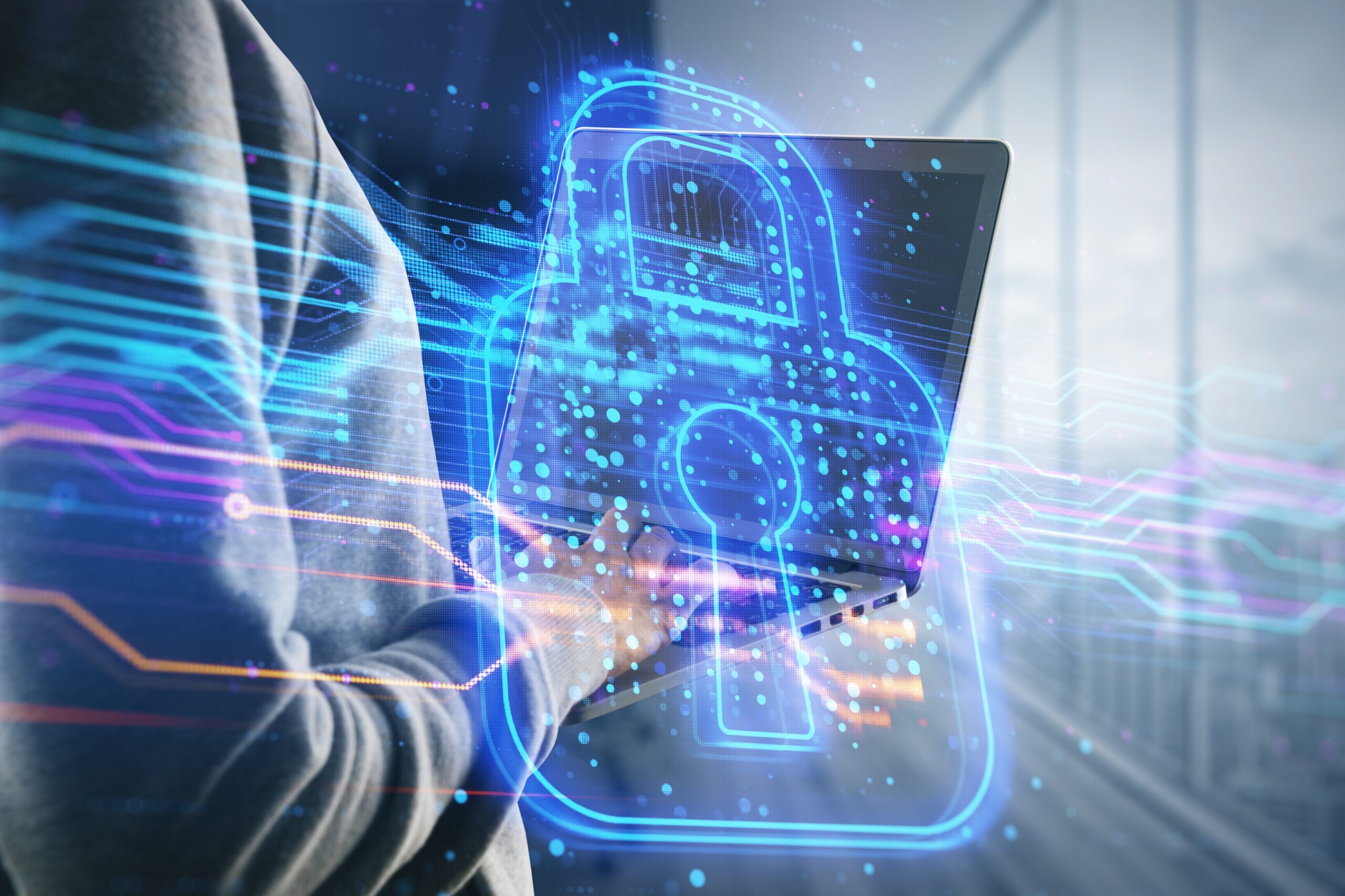 cyber security specialist using laptop with digita 2026 03 26 05 05 24 utc